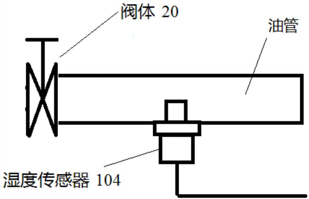 Lubricating oil detection device