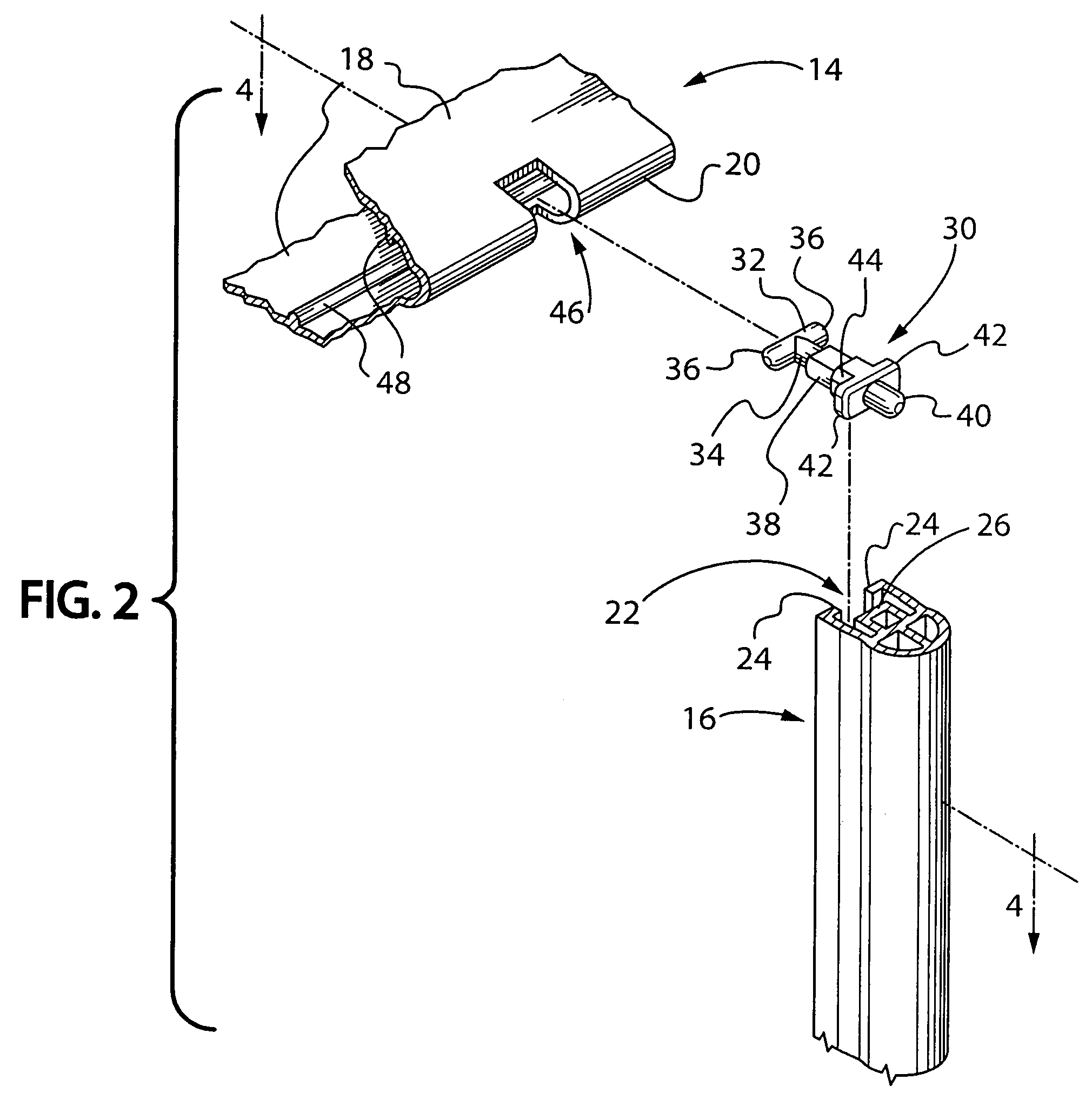 Toggle bar and shutter