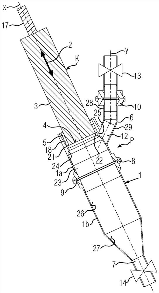 Displacement metering pump and use of the displacement metering pump