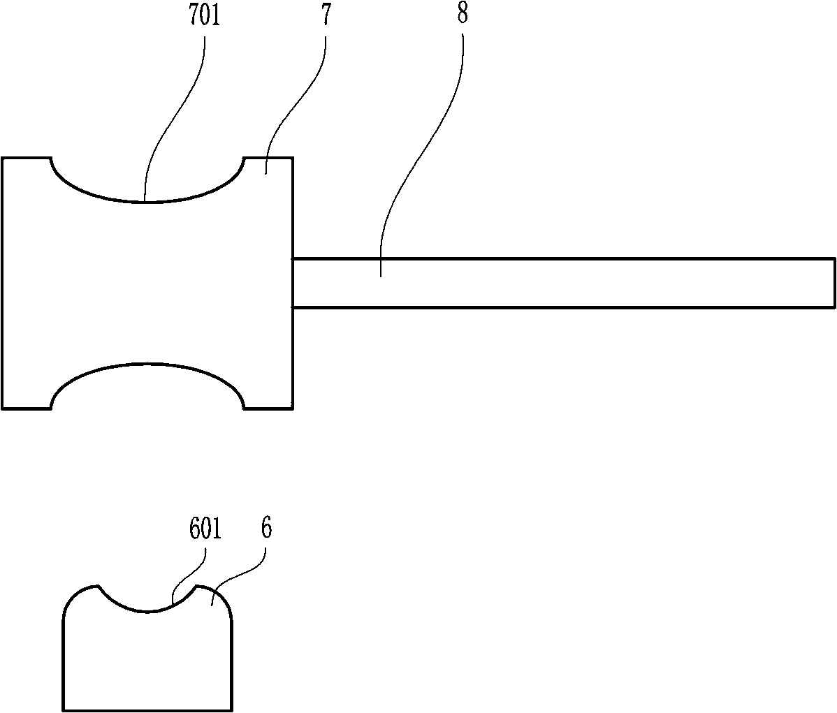 A steel bar cutting device for construction engineering