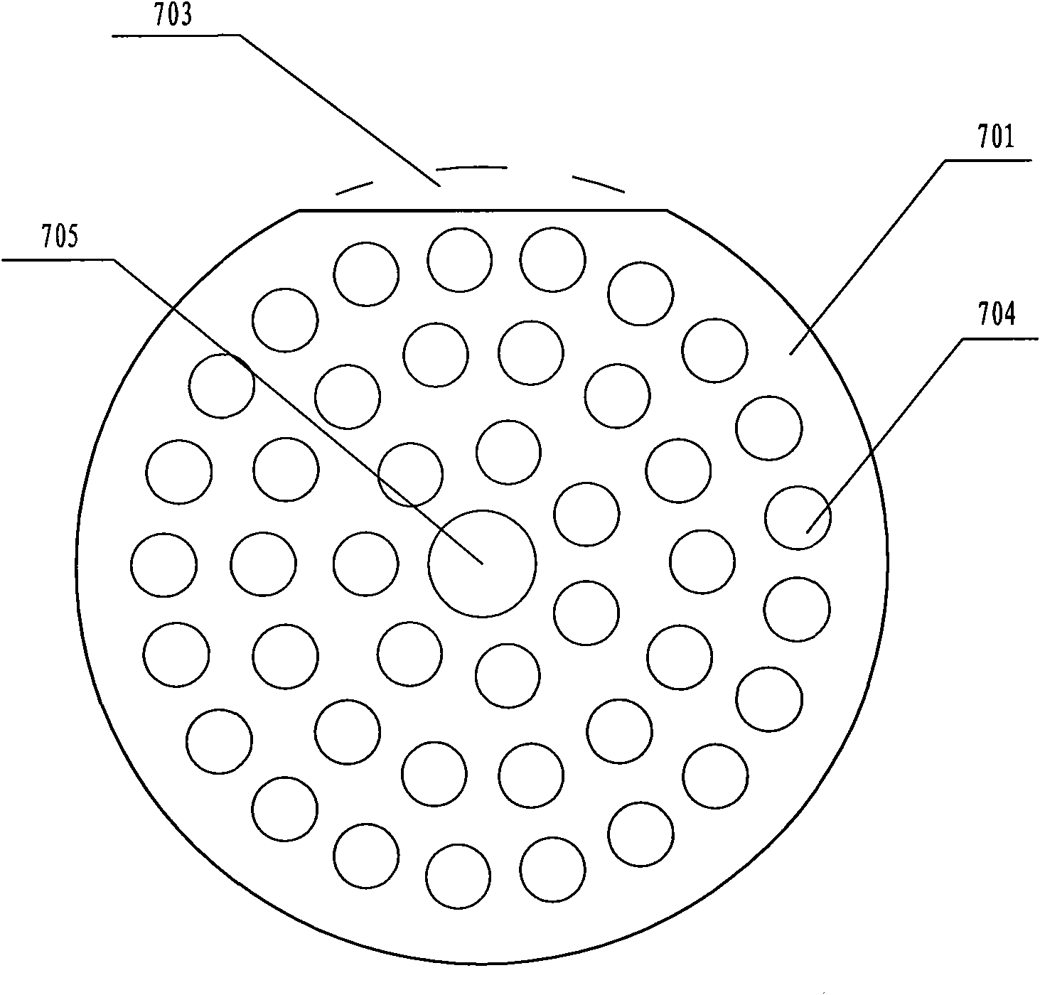 Self-cleaning heat exchanger