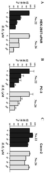 Application of small molecule compound in preparation of urokinase receptor inhibitor medicine