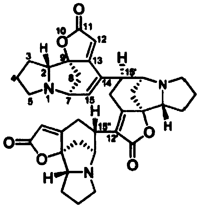 Application of Fluevirosines A in preparation of anti-platelet aggregation drug