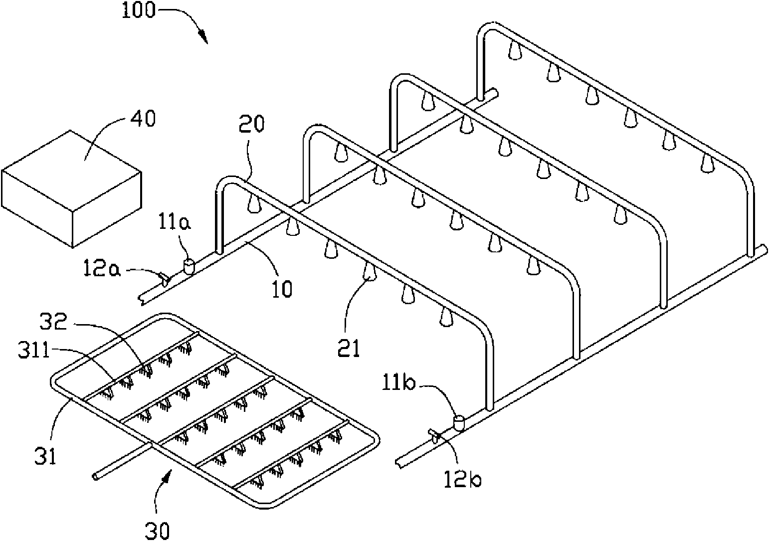 Etching device and etching method