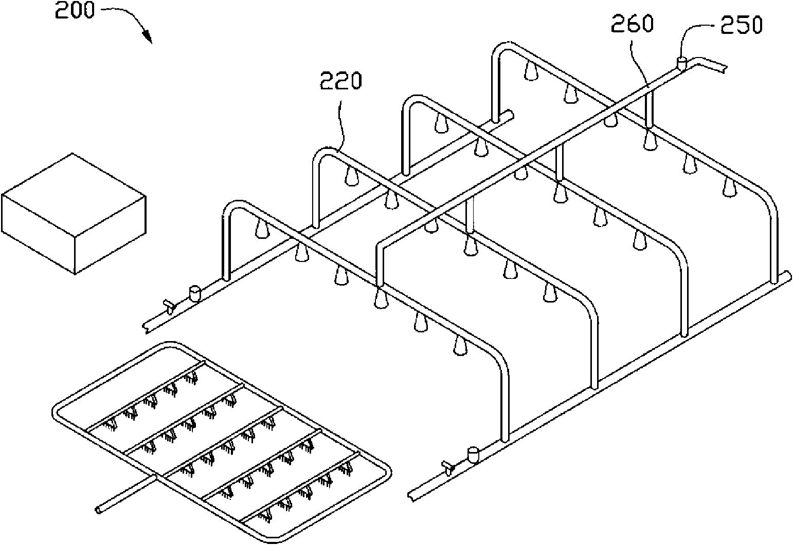 Etching device and etching method