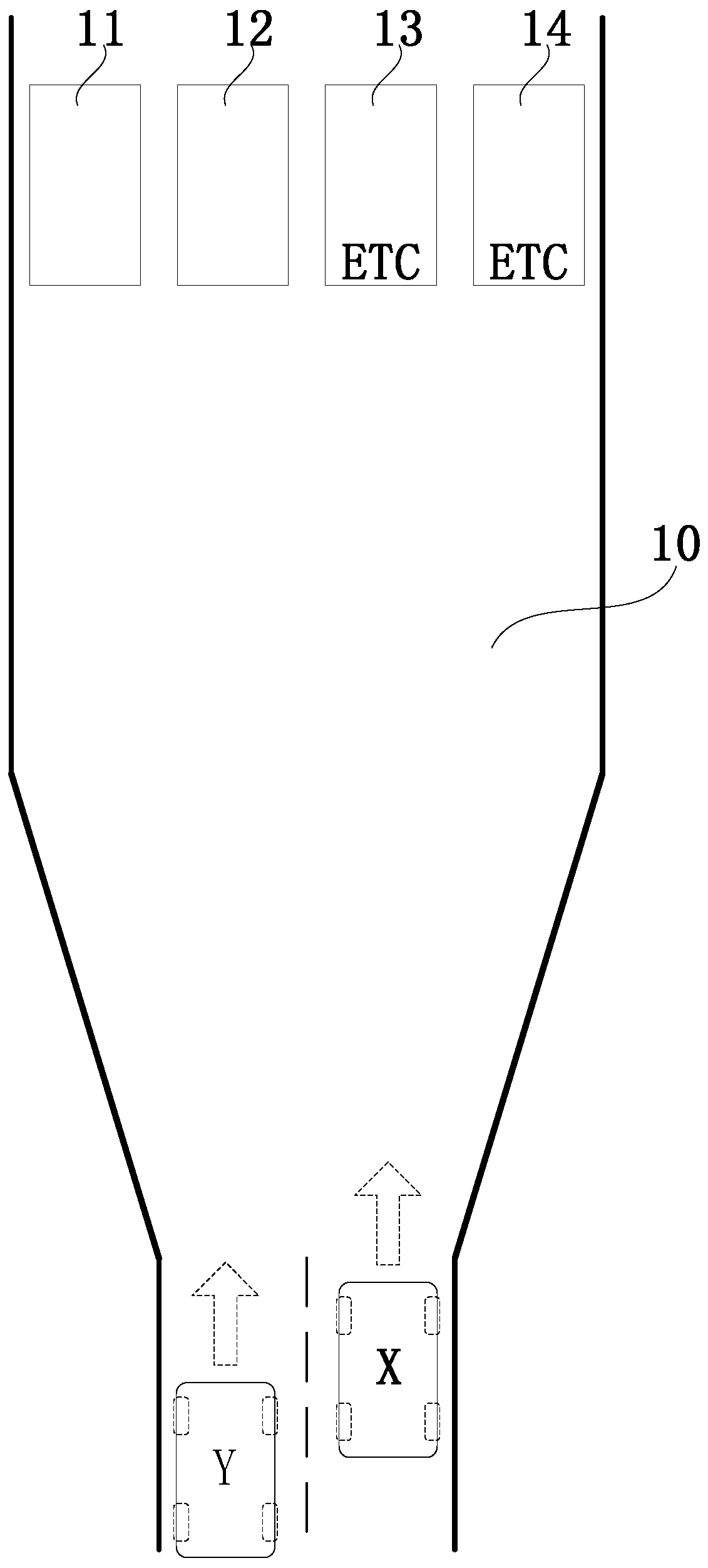 Method, system and equipment for automatic car to pass through toll station, and storage medium