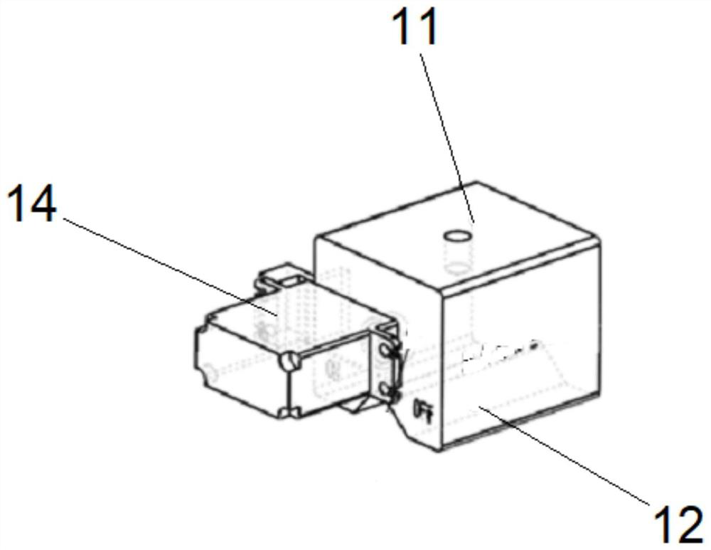 Permanent magnet attraction foot type wall-climbing robot