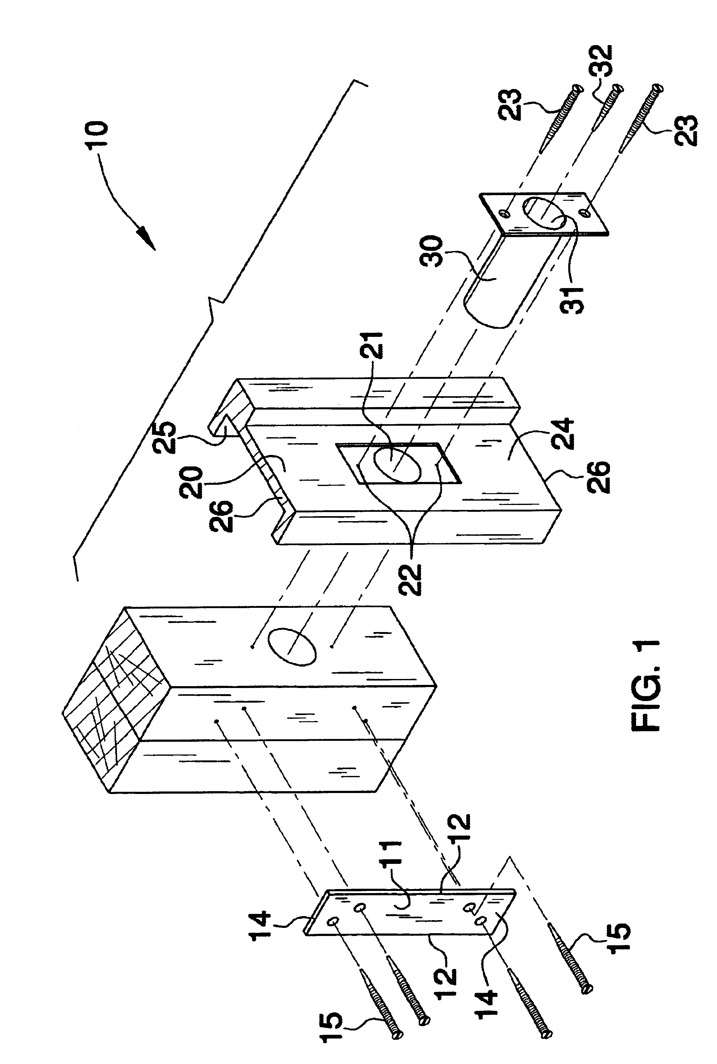 Strike plate assembly for a dead bolt