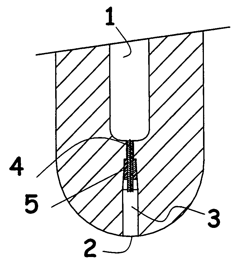 Stopper for reliable gas injection