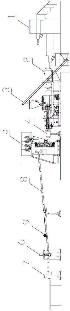 One-time machining molding mechanism for PVC sheet floor