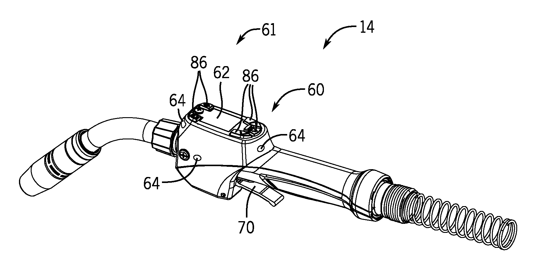 Electrical assemblies for a welding system