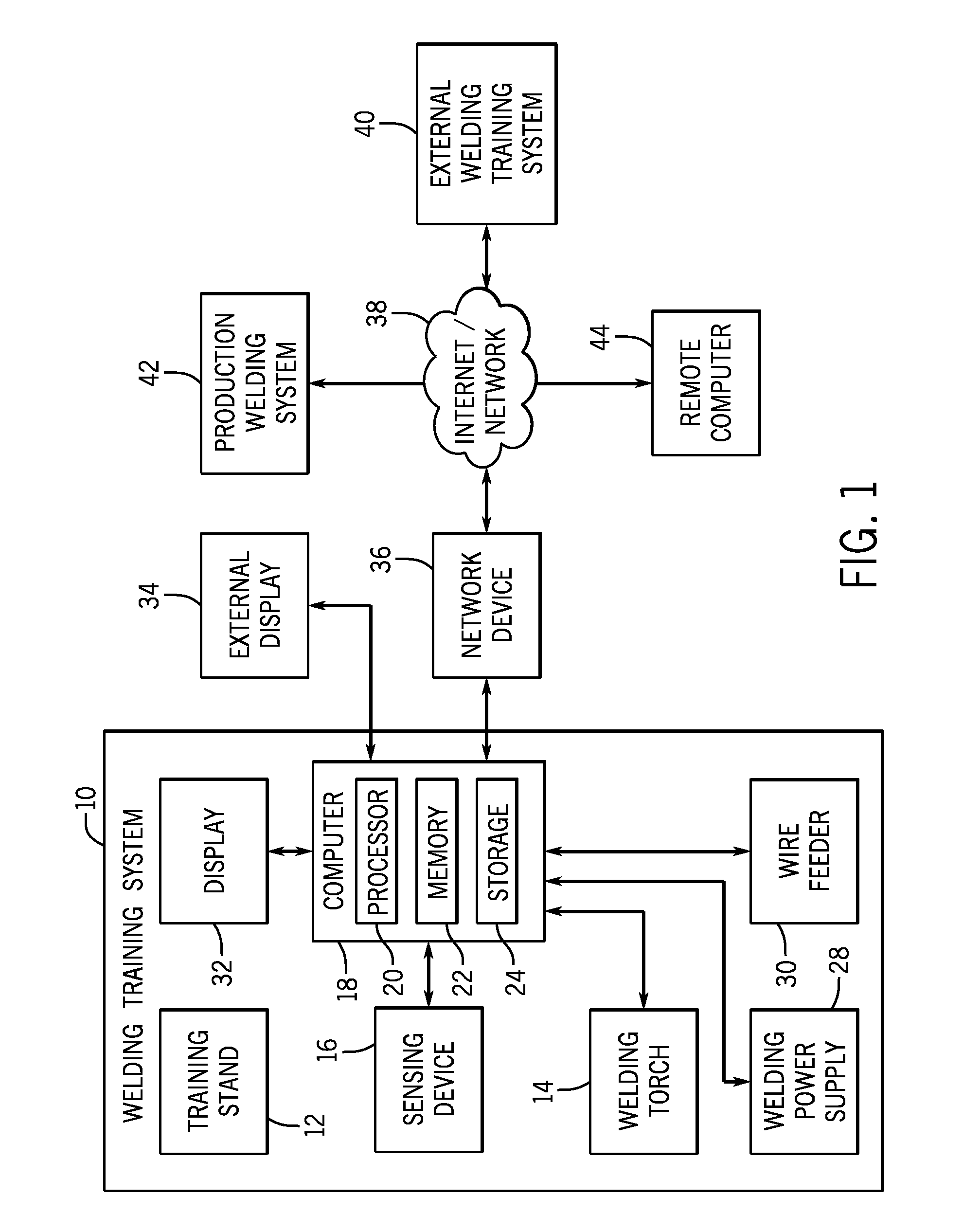 Electrical assemblies for a welding system