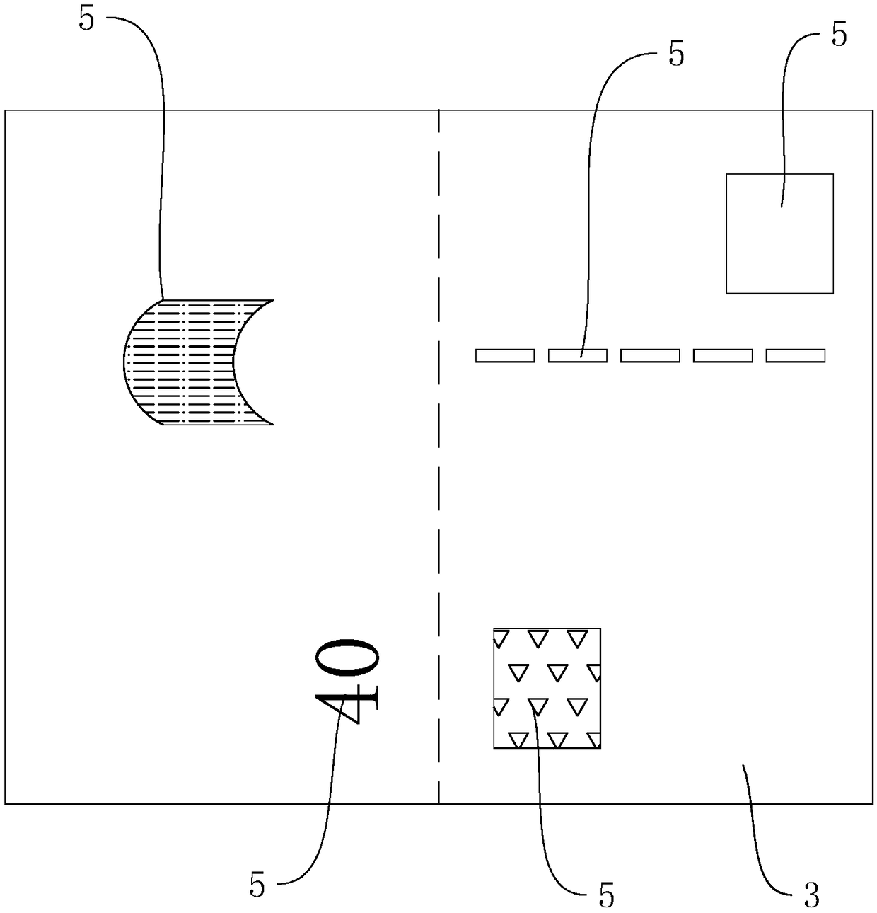 Processing method of label