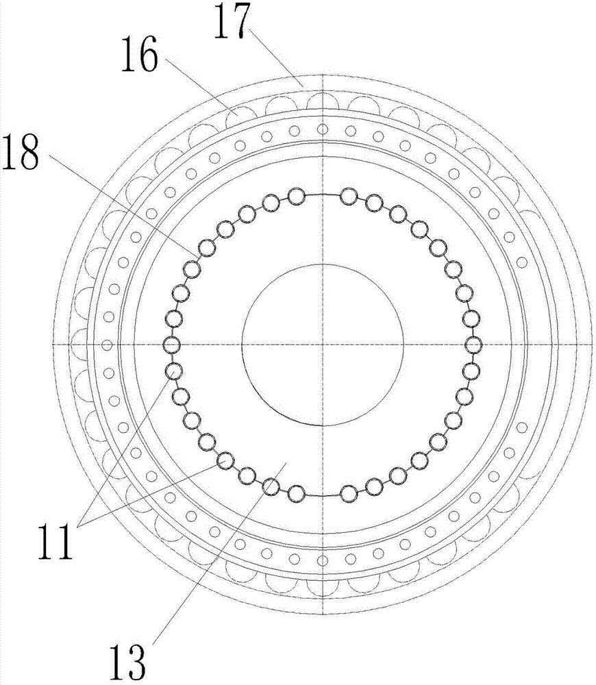 Wind driven generator and fan main shaft thereof