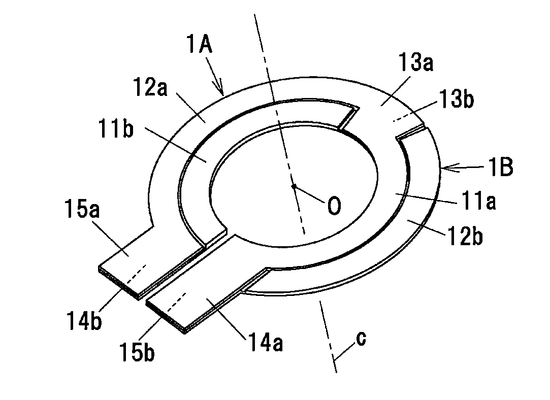 Laminated coil