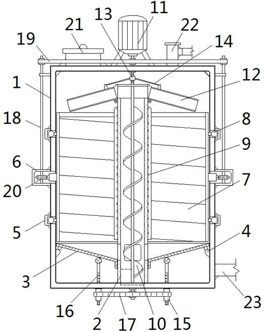 Biomass fuel auxiliary sulfur reduction processing integrated equipment