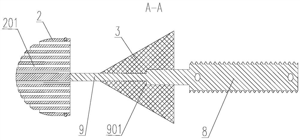 Noise reduction and rectification flow regulating valve for pipeline natural gas