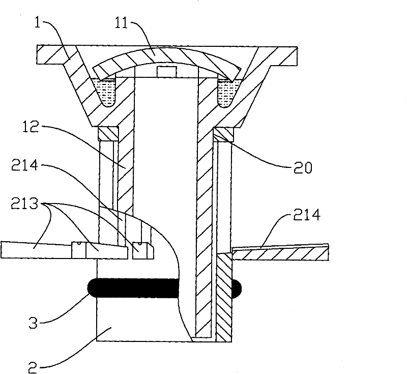 Auxiliary water seepage deodorant floor drain