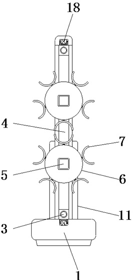 An air column automatic cutting robot for express packaging