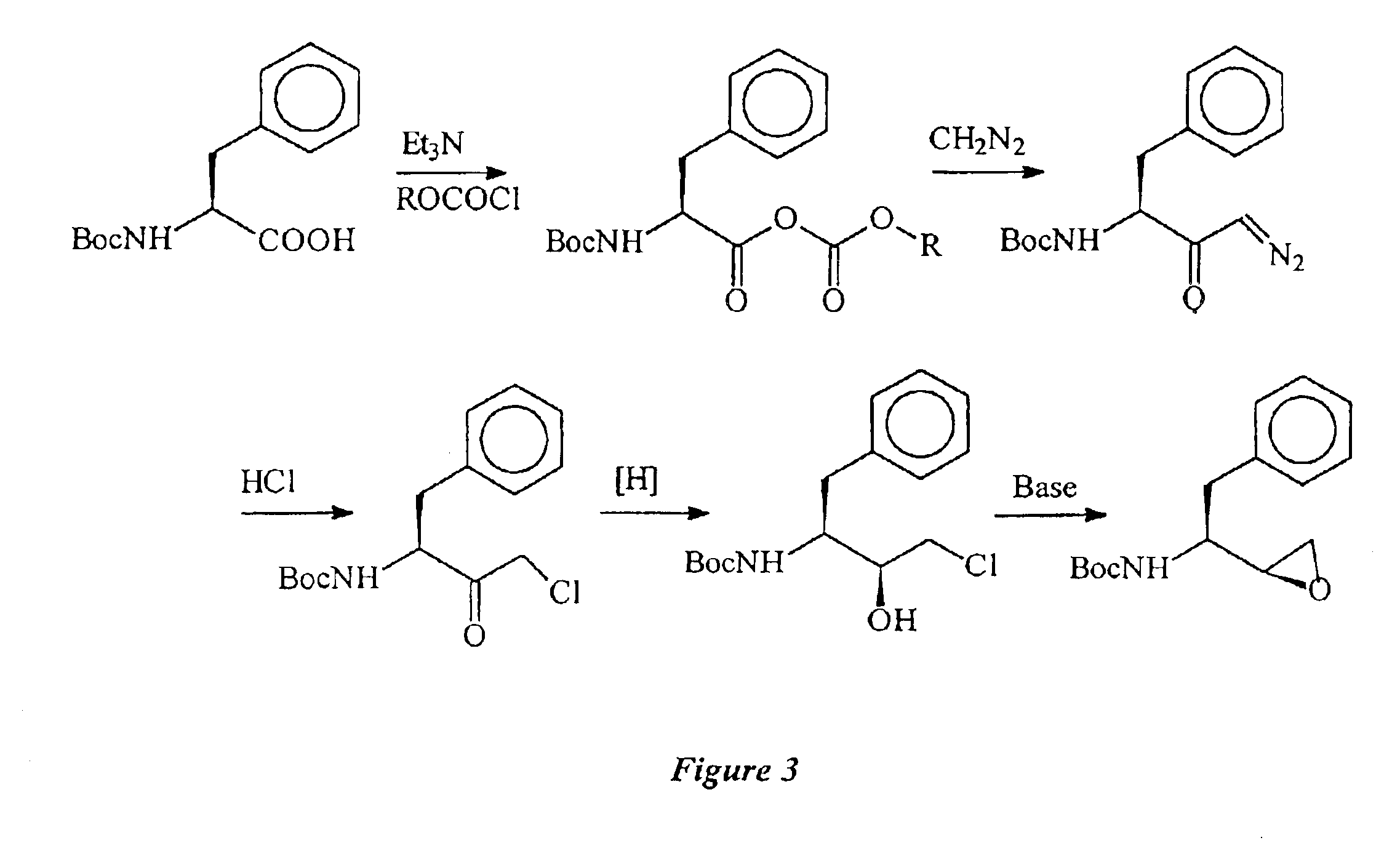 Clean, high-yield preparation of S,S and R,S amino acid isosteres