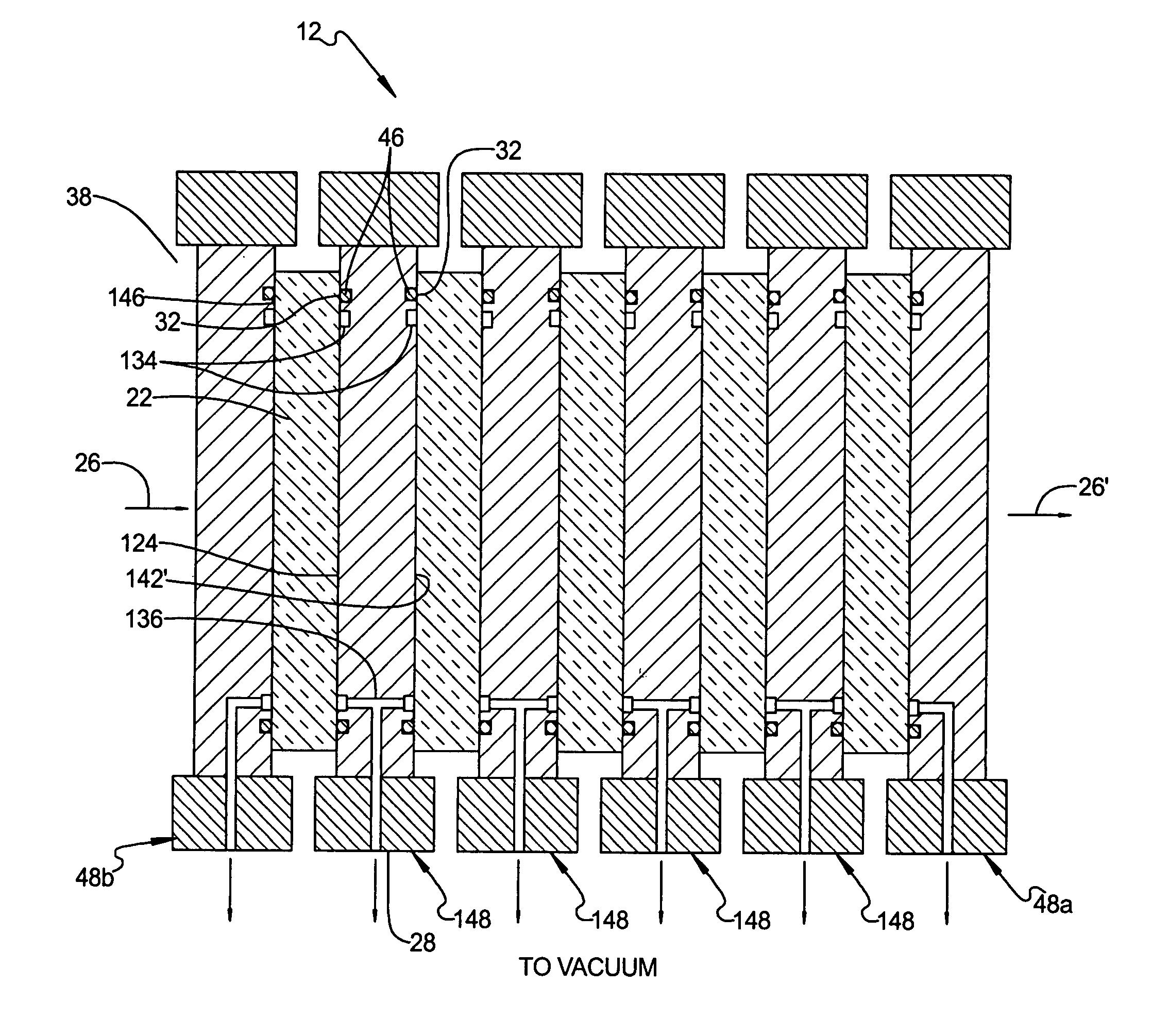 Apparatus and method for face cooling of optical components of a laser system