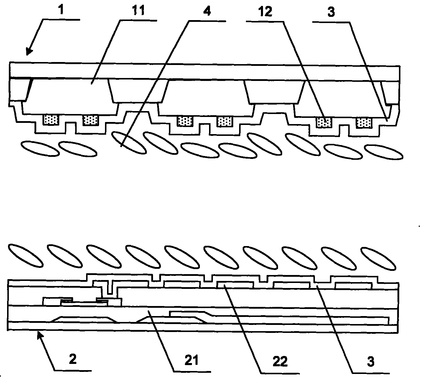 Liquid crystal display device with transverse electric field mode