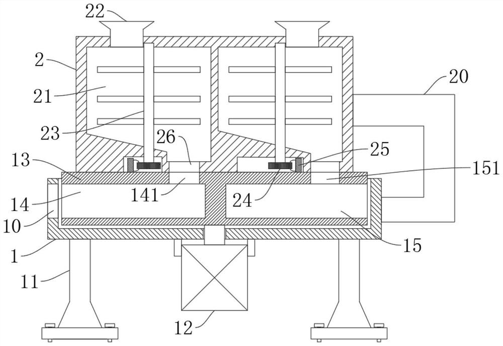 Domestic sewage purification treatment device