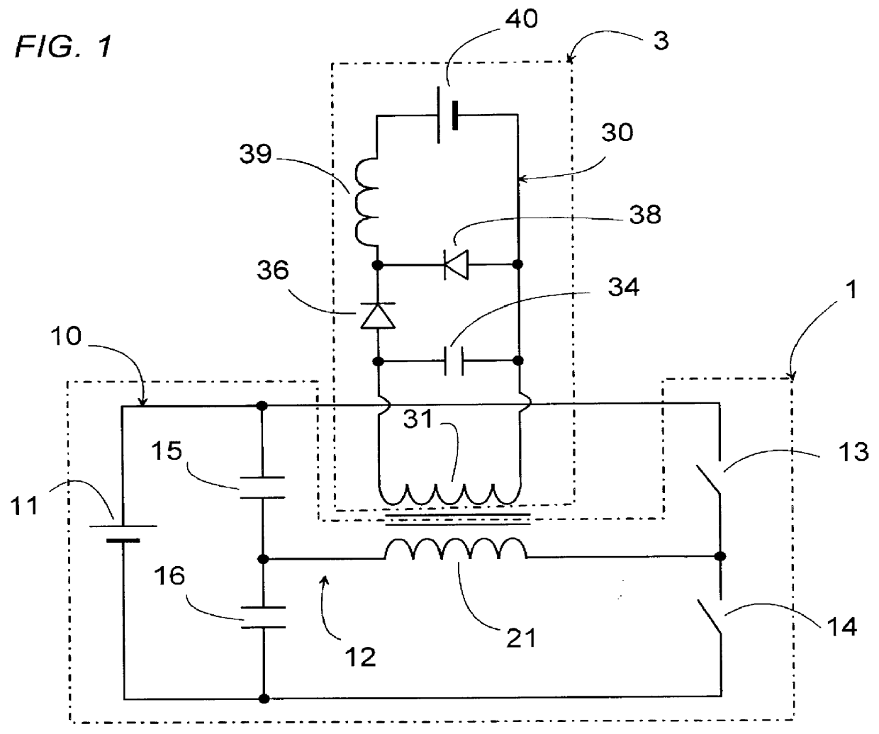 Non-contact electrical power transmission system