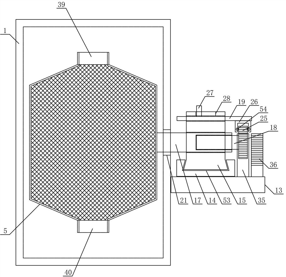 Reciprocating type seed drying device