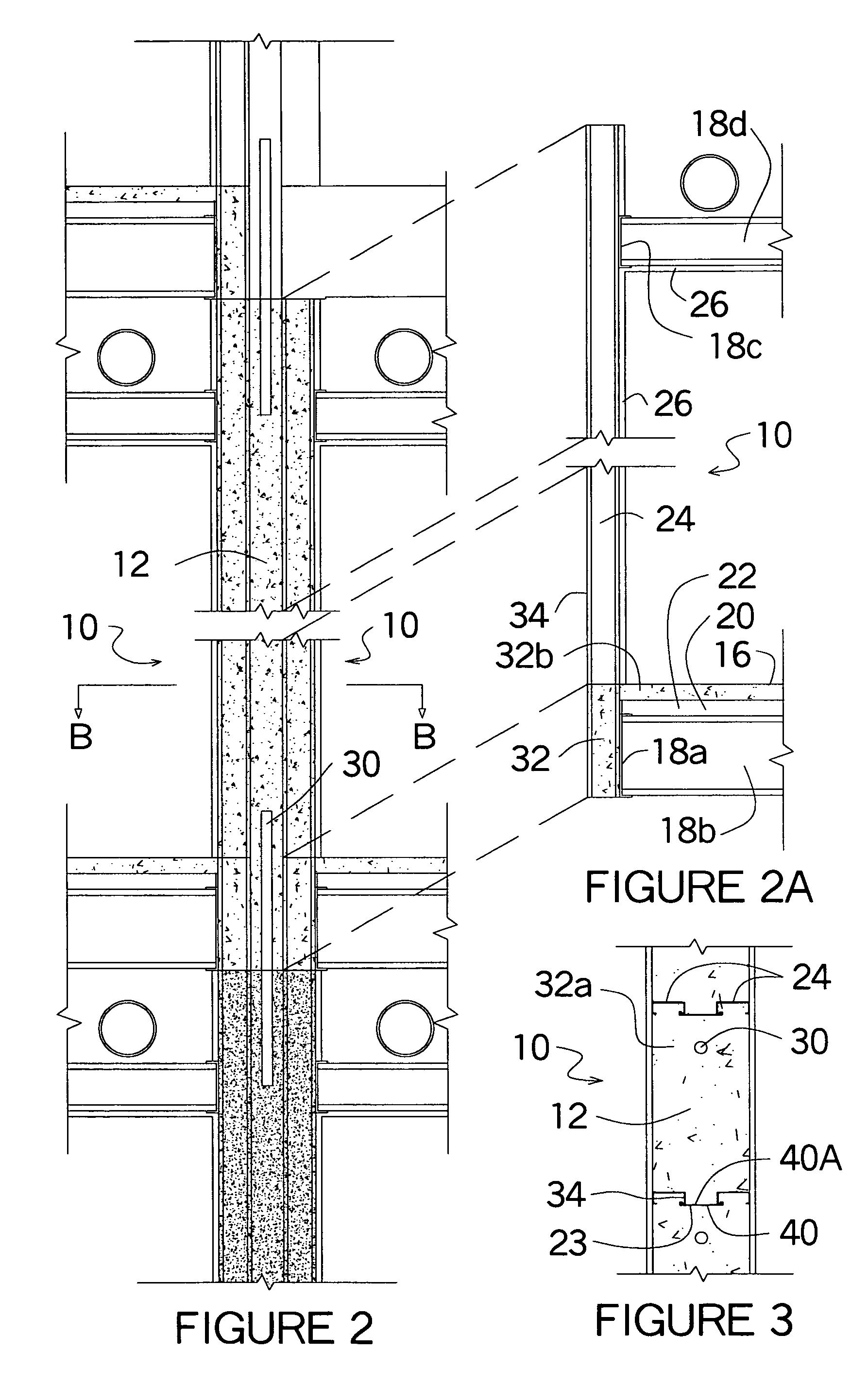 Modular building construction employing concrete mold assembly