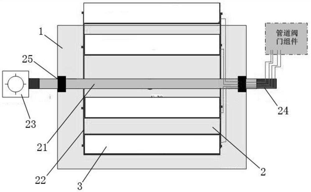 A rotary low temperature hydrogen isotope separation system and separation method