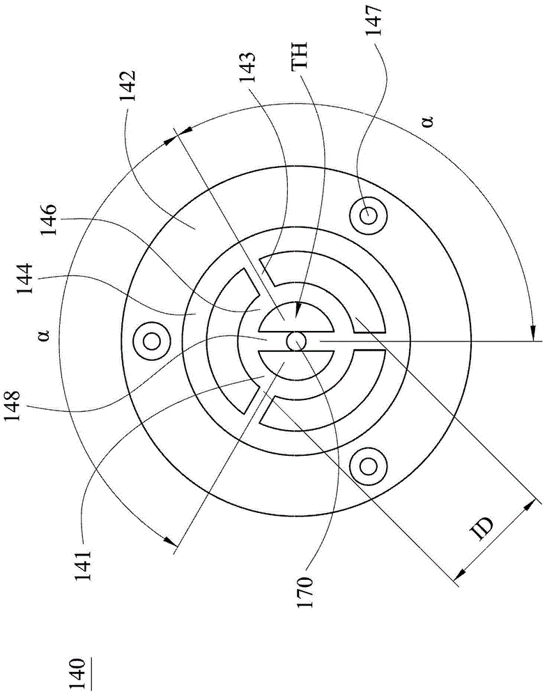 Press key mechanism