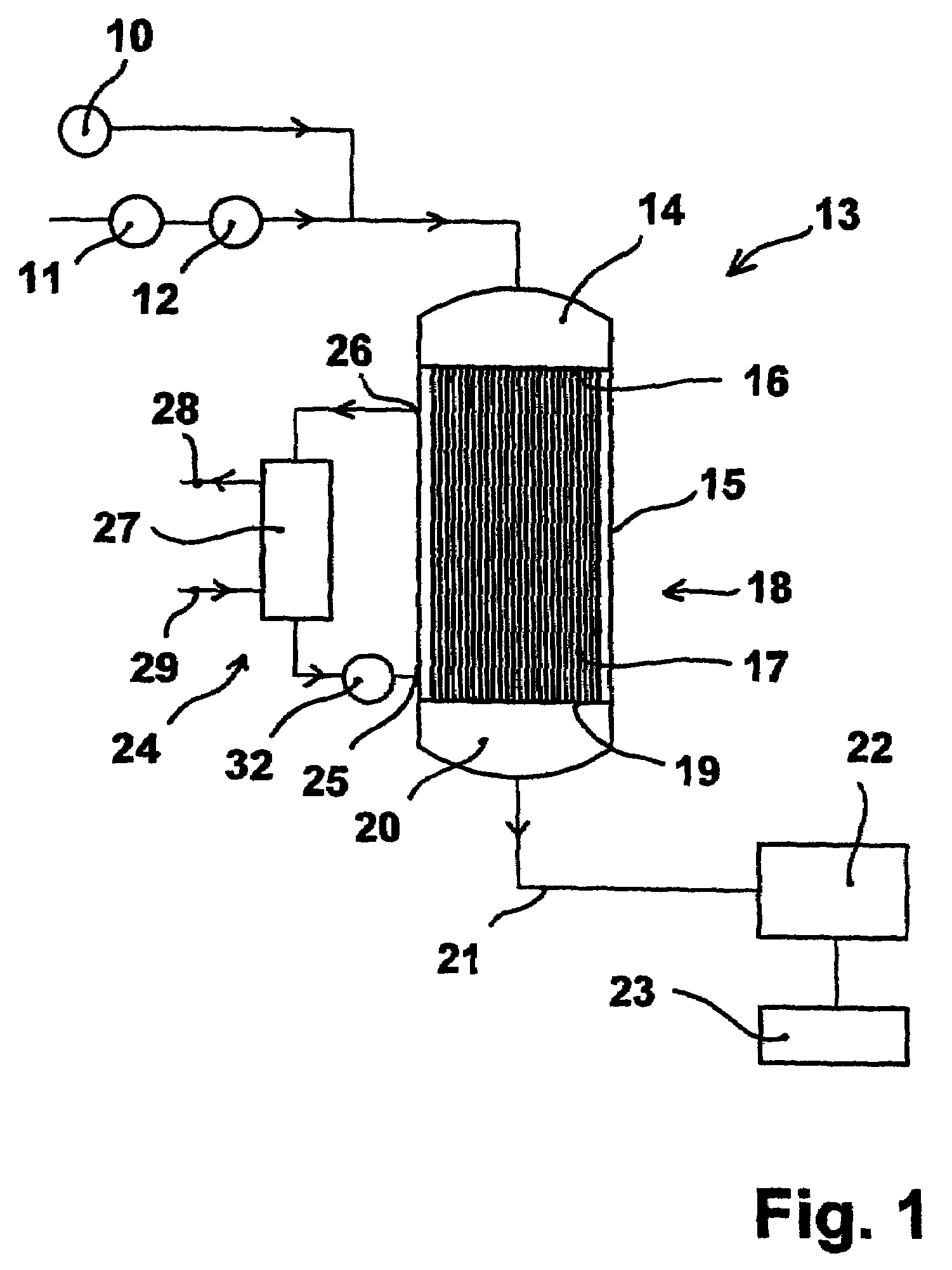 Multi-tube fixed-bed reactor, especially for catalytic gas phase reactions