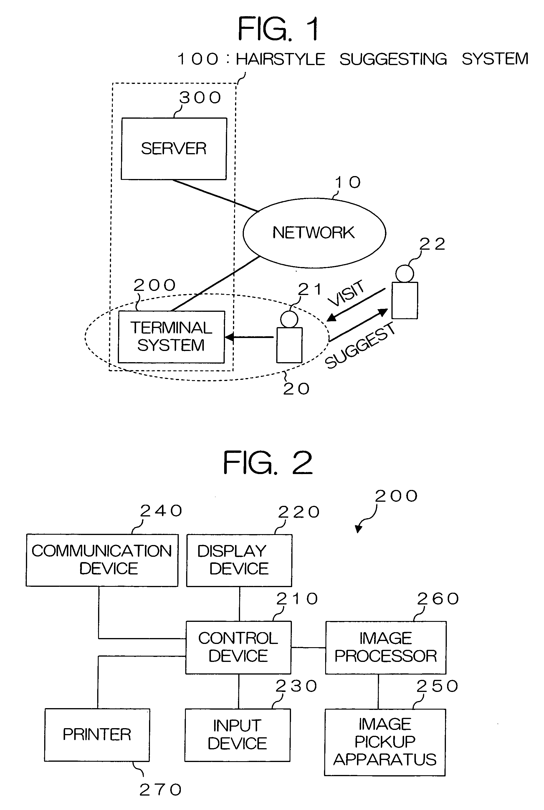 Hairstyle suggesting system, hairstyle suggesting method, and computer program product