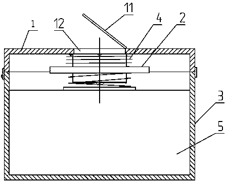 Storing and fixing device for dynamic electrocardiograph