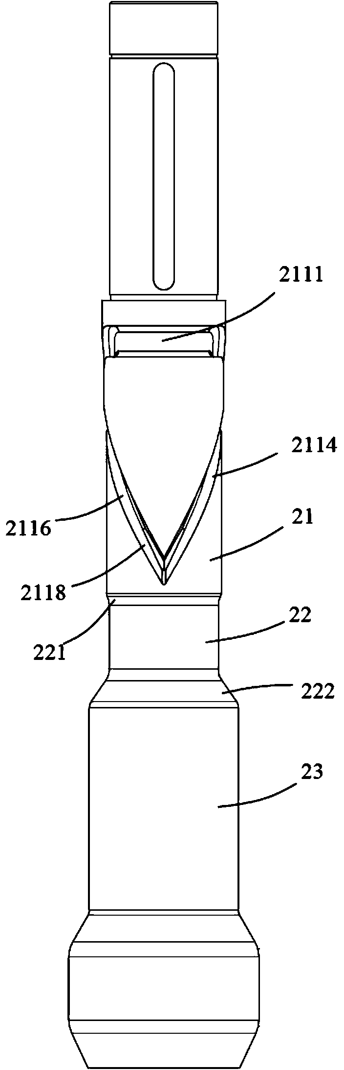 Double-layer extrusion blow molding machine die head