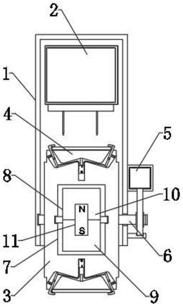 A flying probe testing device for printed circuit board testing