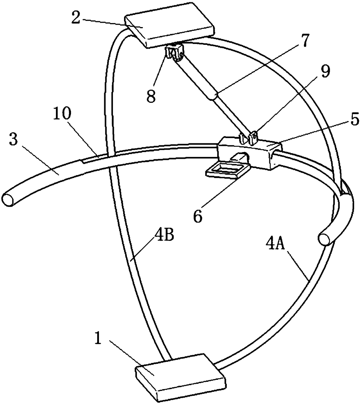 Breast cancer postoperative training tool and method based on shoulder joint rehabilitation