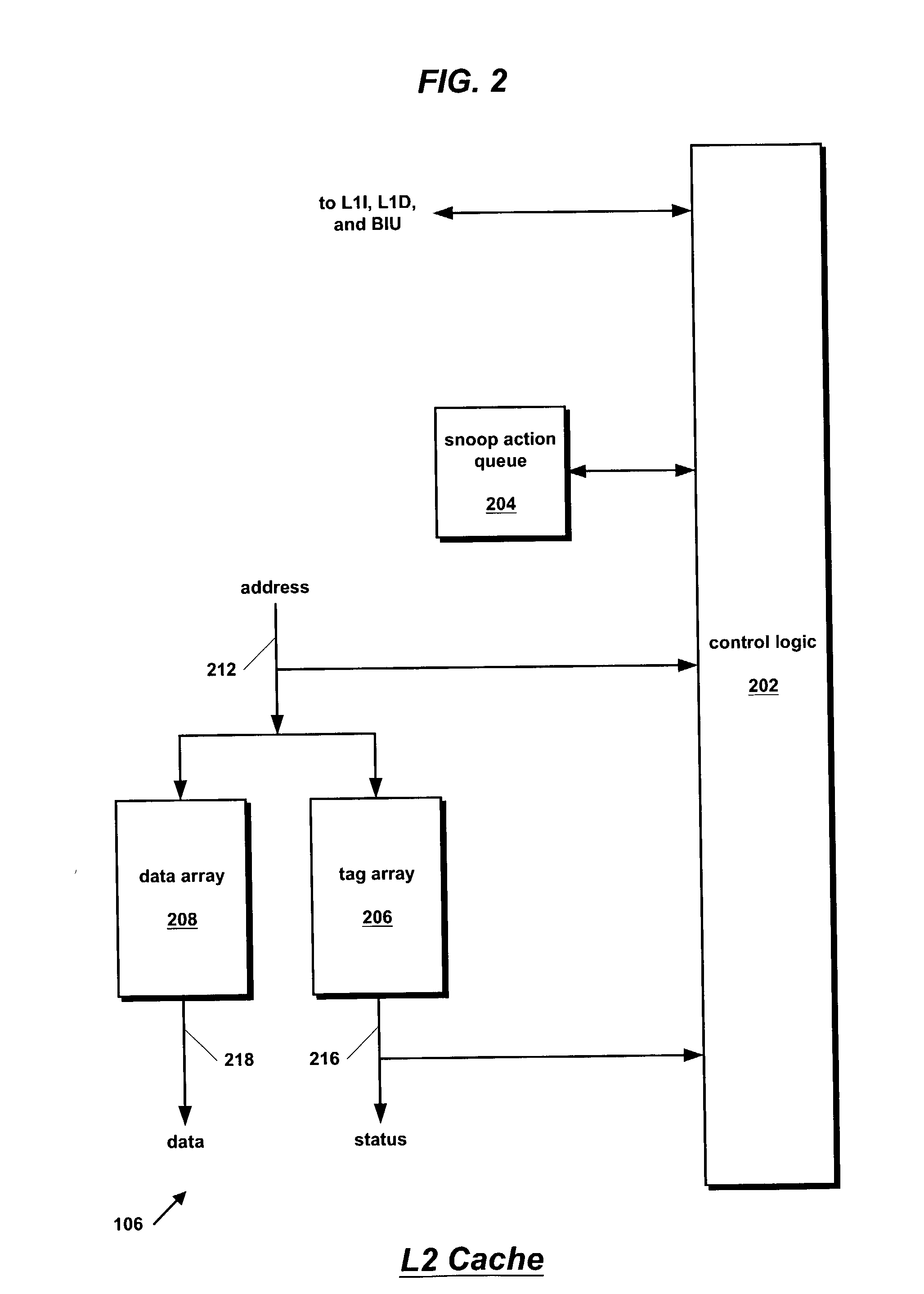 Cache memory and method for handling effects of external snoops colliding with in-flight operations internally to the cache