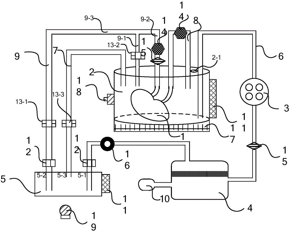 Safety protection enhanced organ low-temperature machine perfusion preservation device and method