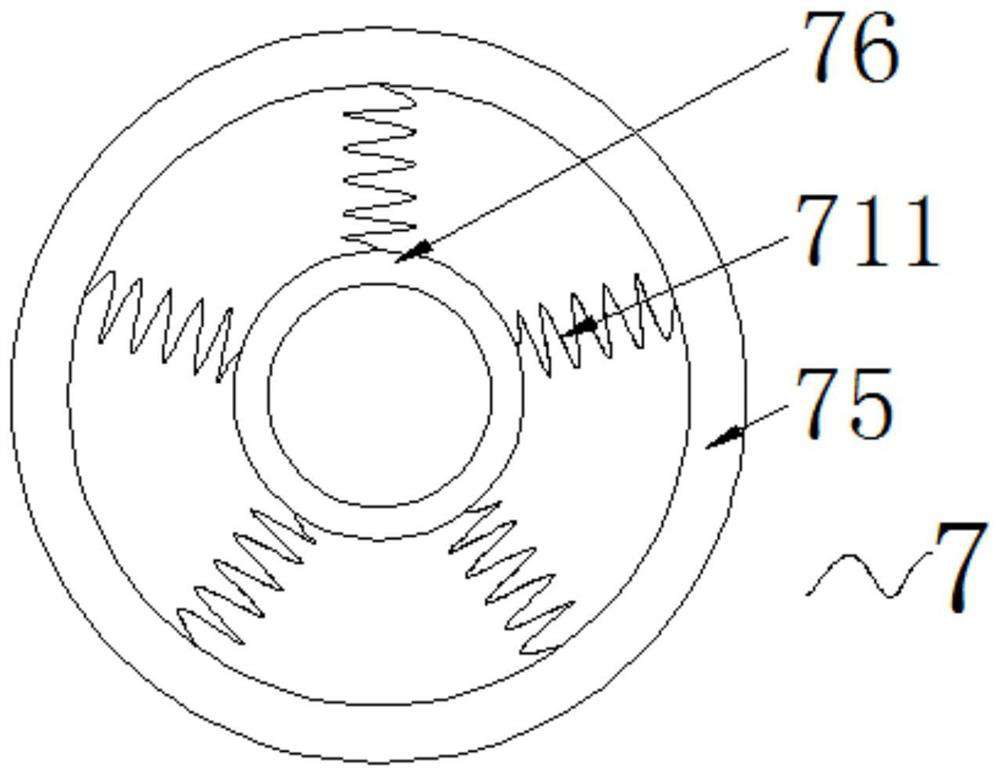 Tool device for improving slender shaft machining precision and method