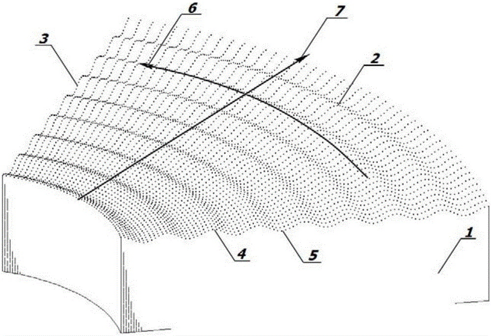 Method for improving mechanical surface strengthening effect