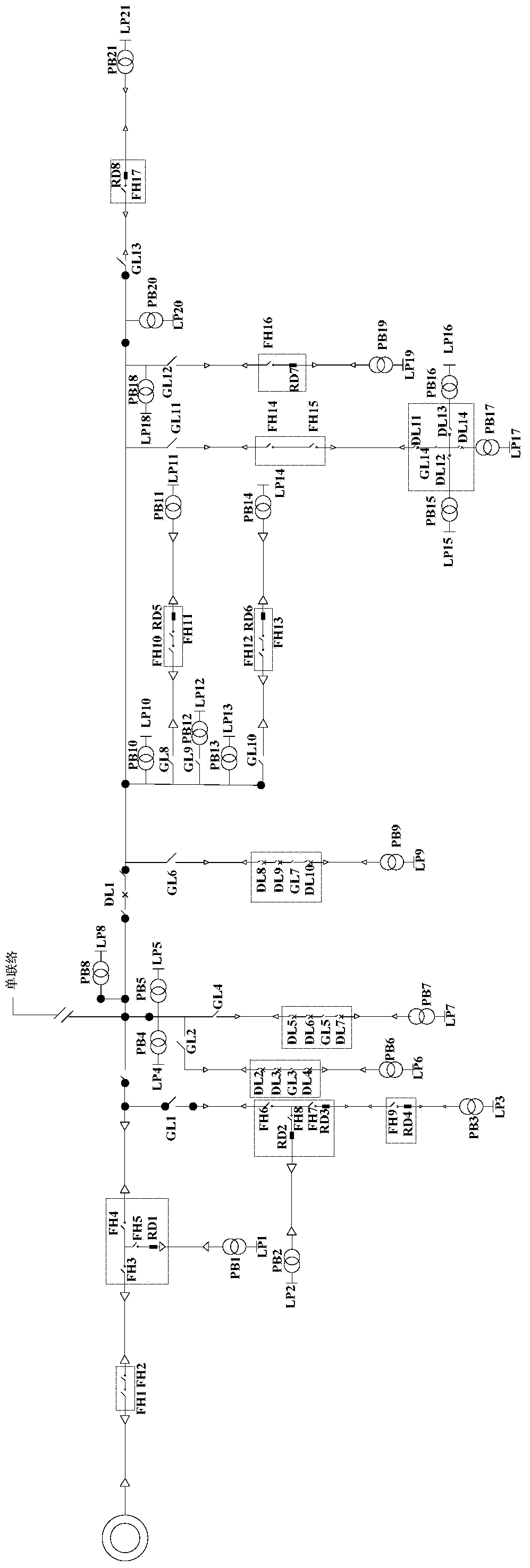 Optimal decision-making method for outage planning with the goal of reducing outage time and power