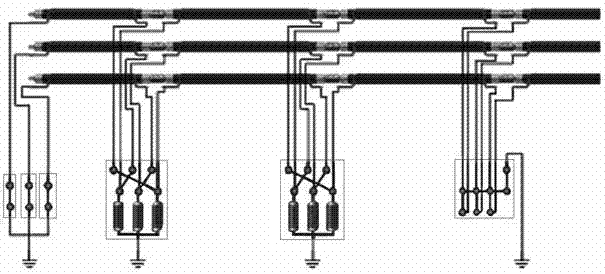 High-voltage crosslinked polyethylene cable grounding current mechanism and fault analysis method