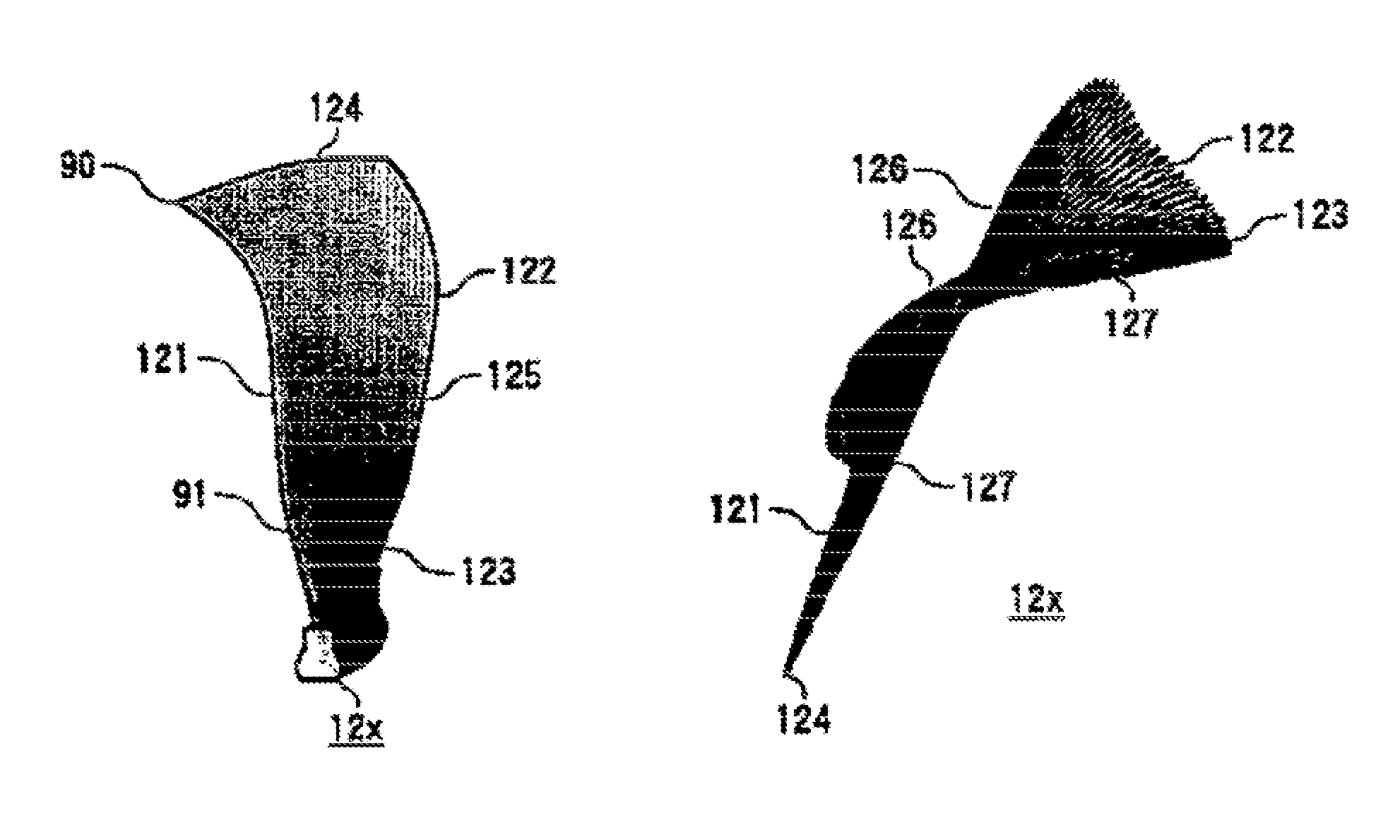 Transonic airfoil and axial flow rotary machine