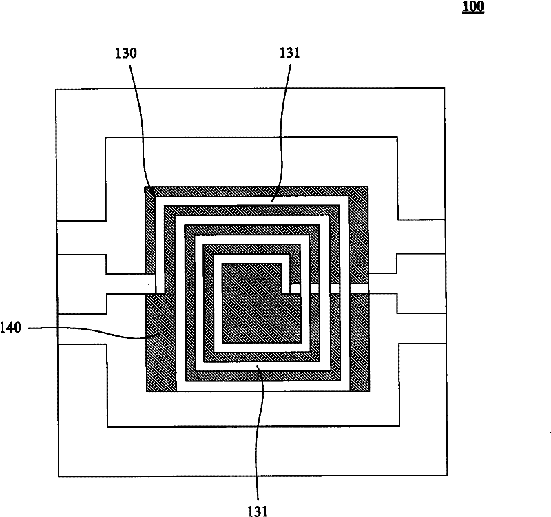 Planar spiral inductor