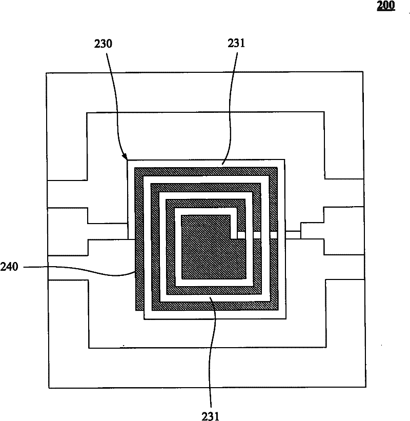 Planar spiral inductor