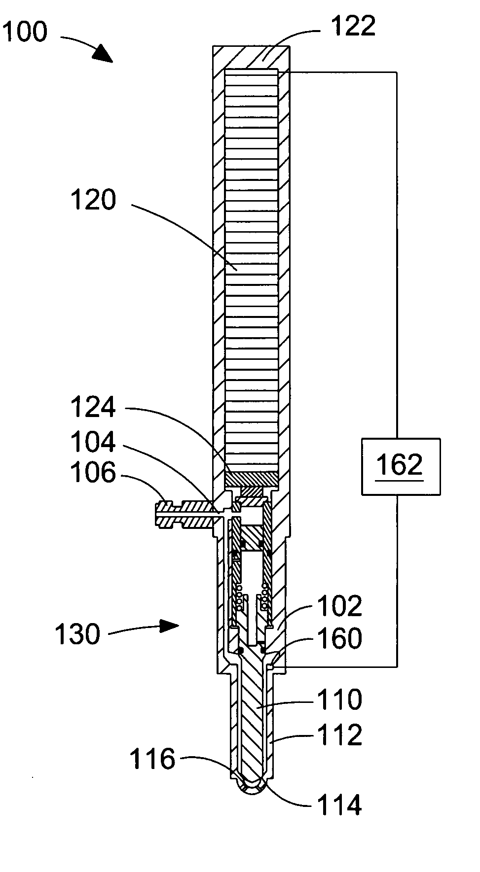 Common rail directly actuated fuel injection valve with a pressurized hydraulic transmission device and a method of operating same