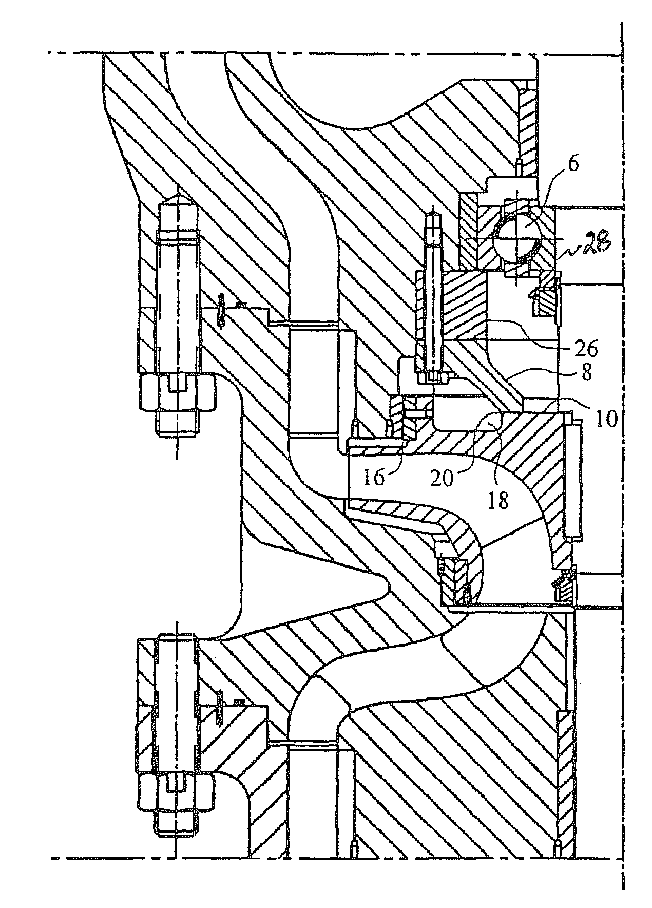 Thrust balancing device for cryogenic fluid machinery