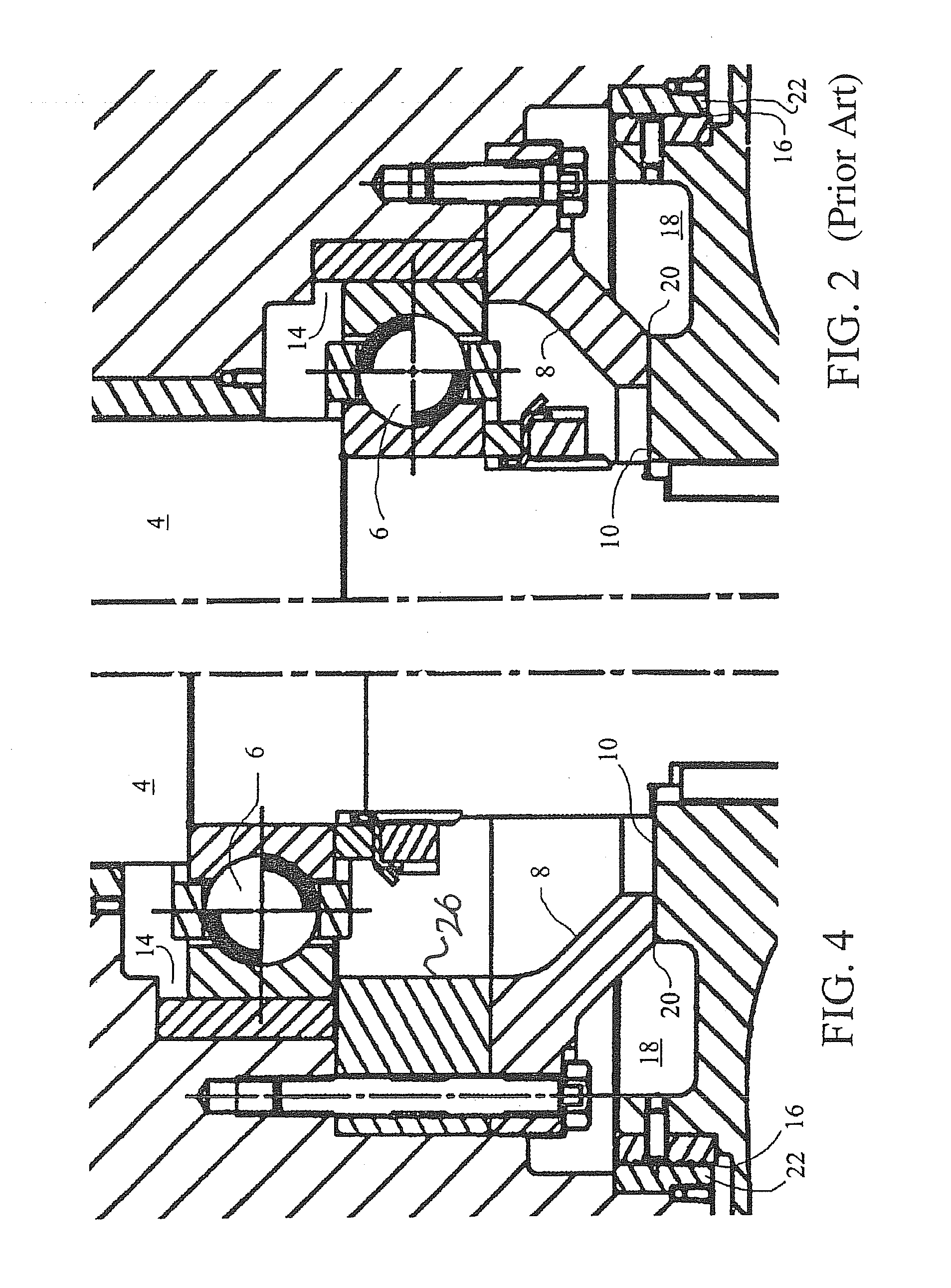 Thrust balancing device for cryogenic fluid machinery